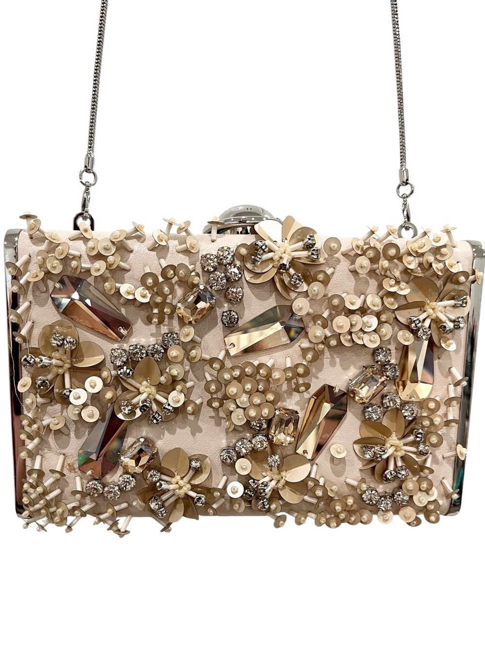Henri Bendel RARE RARE RARE Embellished Party Box & Dusty NWOT - Picture 6 of 11